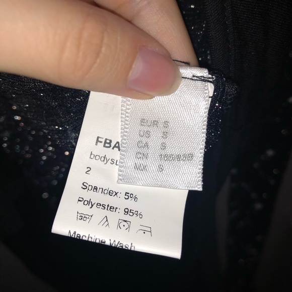 cute mesh top with sparkles. great for a night out - Picture 3 of 3